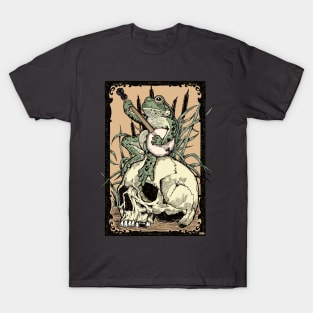 Victorian Frog with Banjo T-Shirt